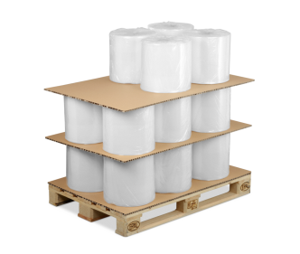 Palettenzwischenlage aus Wabenpappe