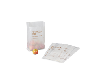Papierfaltenbeutel «Frische pur»