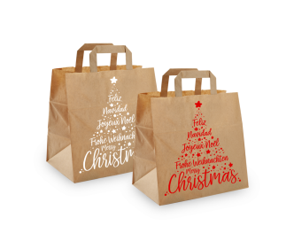 Weihnachtstragetasche «Merry Christmas»