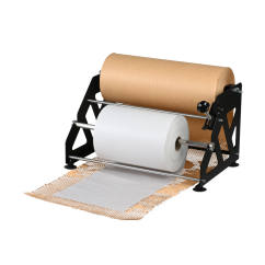 Kombi-Abroller für Wabenpapier MECAWRAP