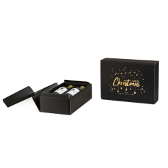 Flaschen-Geschenkkarton GOLDEN WISHES