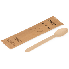 Holzlöffel gewachst, einzeln verpackt