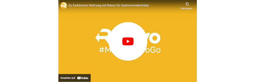 So funktioniert das Mehrwegsystem von Relevo für die Gastronomie