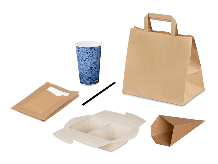 To-go-Verpackungen aus Papier & Pappe
