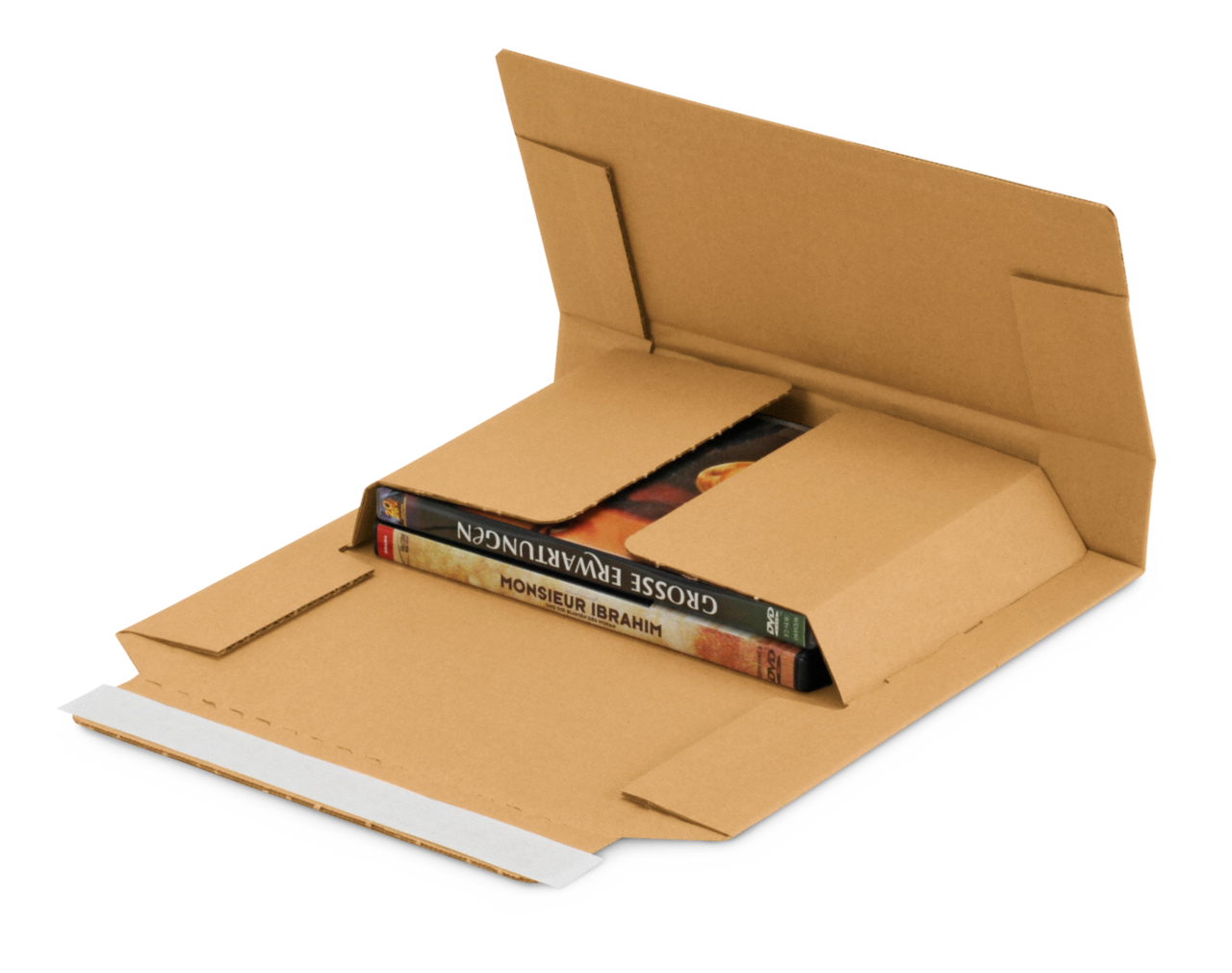 Kreuzverpackung / Buchverpackung MECAWELL® ECONOMY