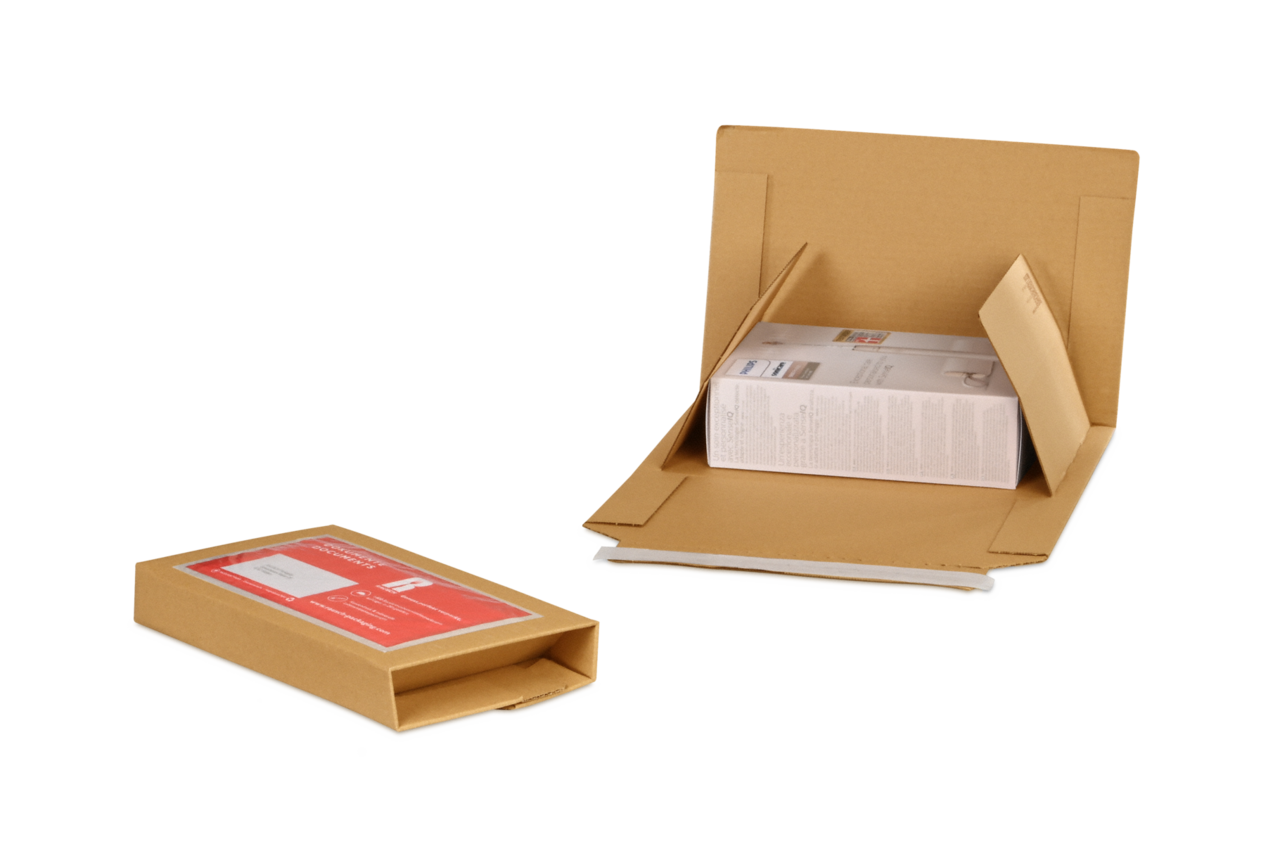 Kreuzverpackung / Buchverpackung MECAWELL® ECONOMY