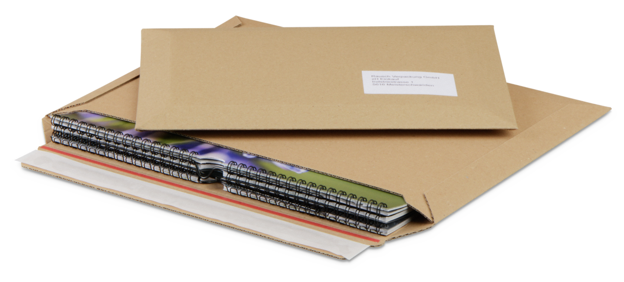 Kalender-Versandtasche mit Selbstklebeverschluss