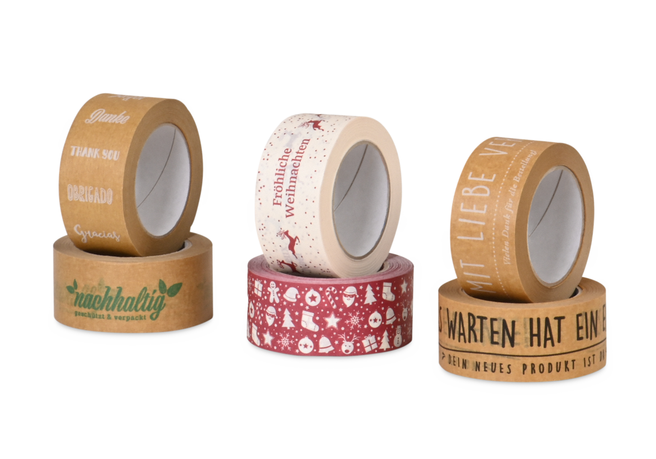 Papier-Selbstklebeband mit Druck