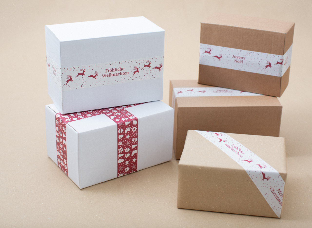 Papier-Selbstklebeband mit Druck