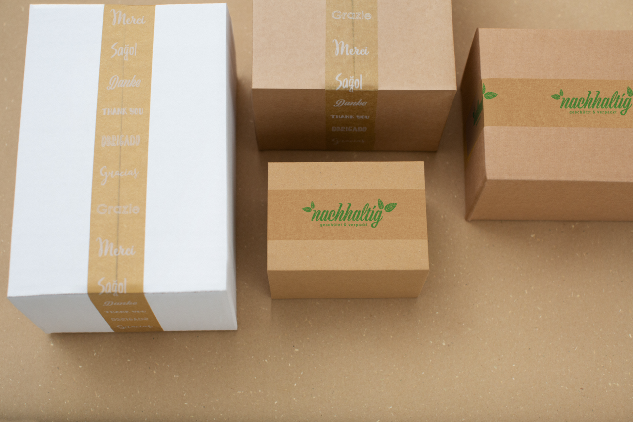 Papier-Selbstklebeband mit Druck