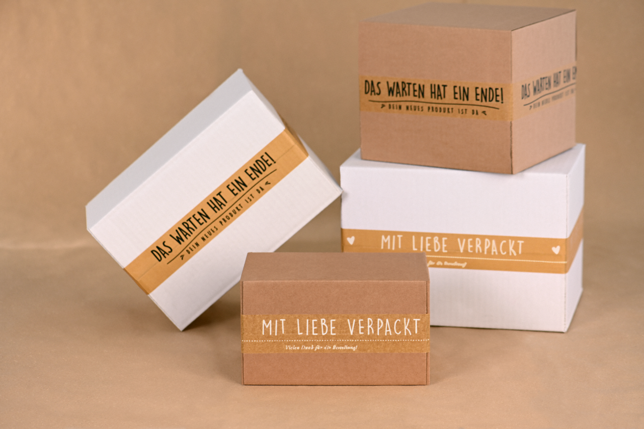 Papier-Selbstklebeband mit Druck