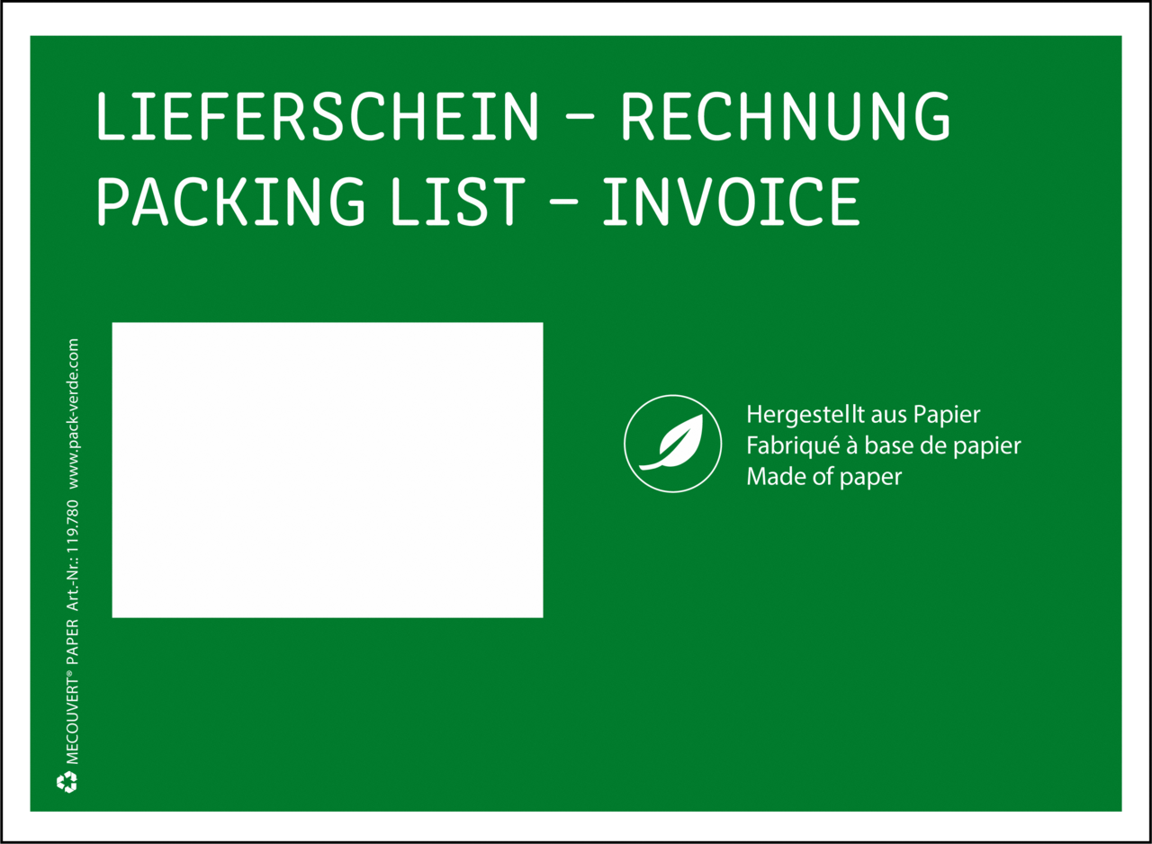 Dokumententaschen Papier MECOUVERT® PAPER