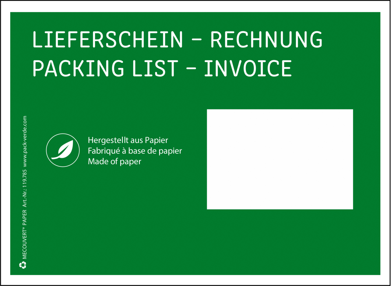 Dokumententaschen Papier MECOUVERT® PAPER