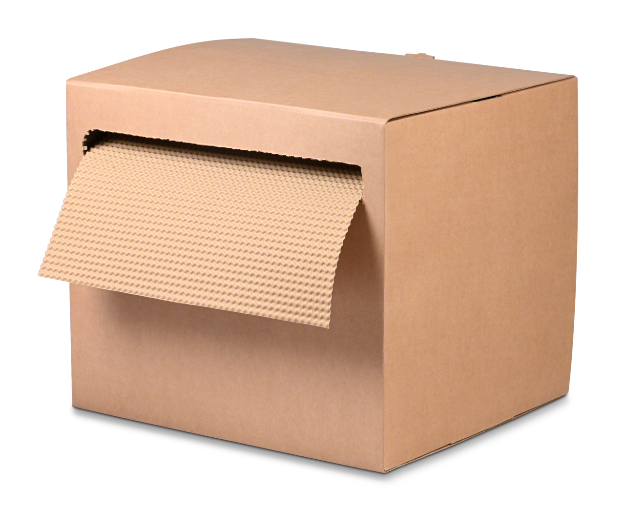 Packpapier geprägt im Spenderkarton