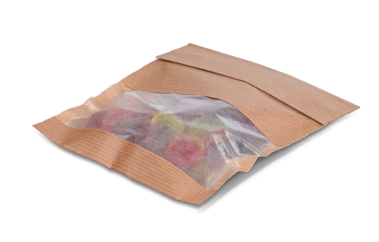 Papierbeutel wiederverschliessbar