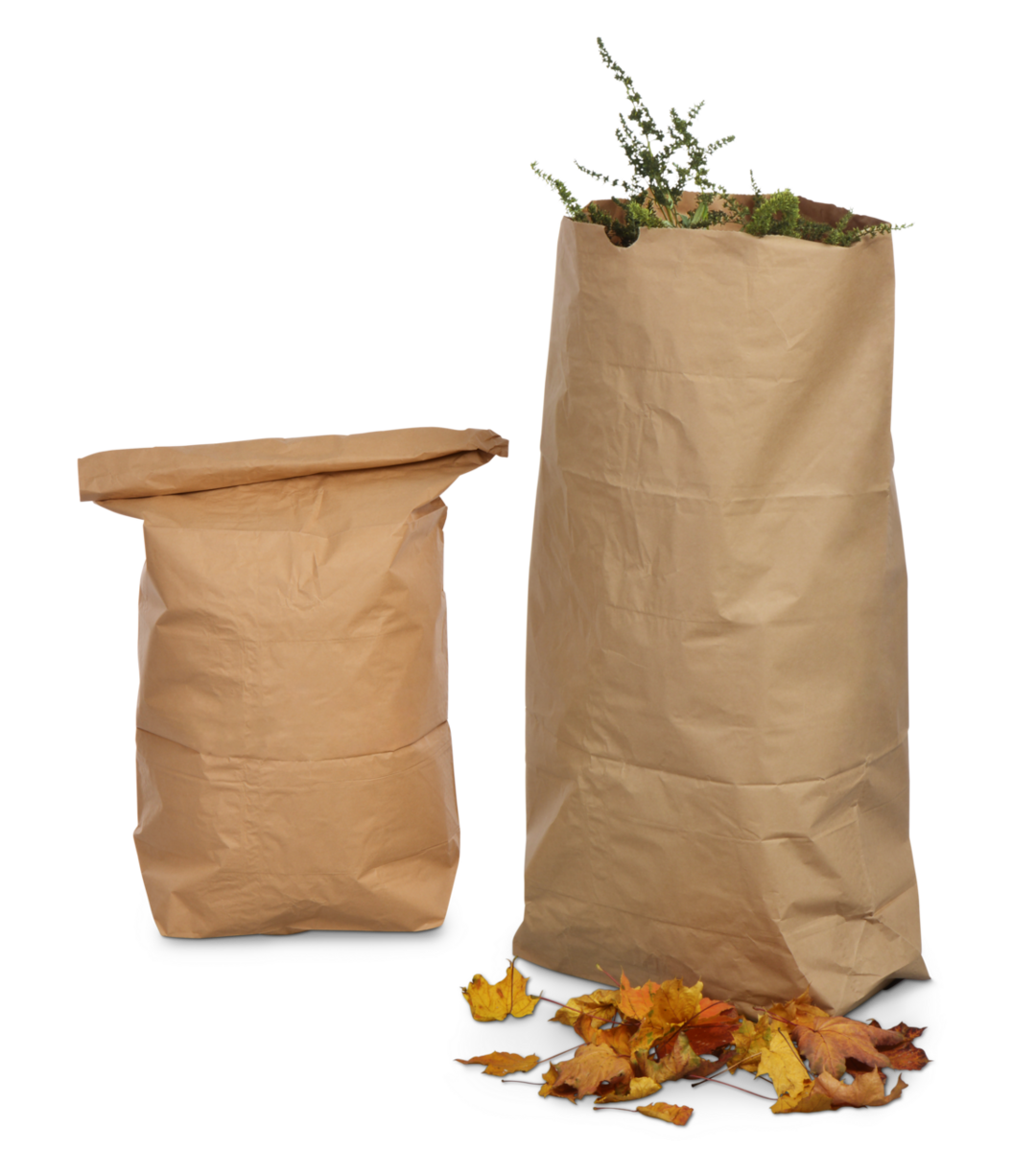 Abfallsack aus Papier