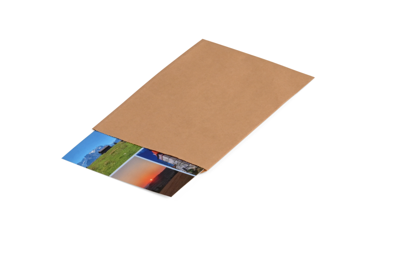 sicher zu Verschliessen mit unserer Heftzange (Art.-Nr. 259.200)