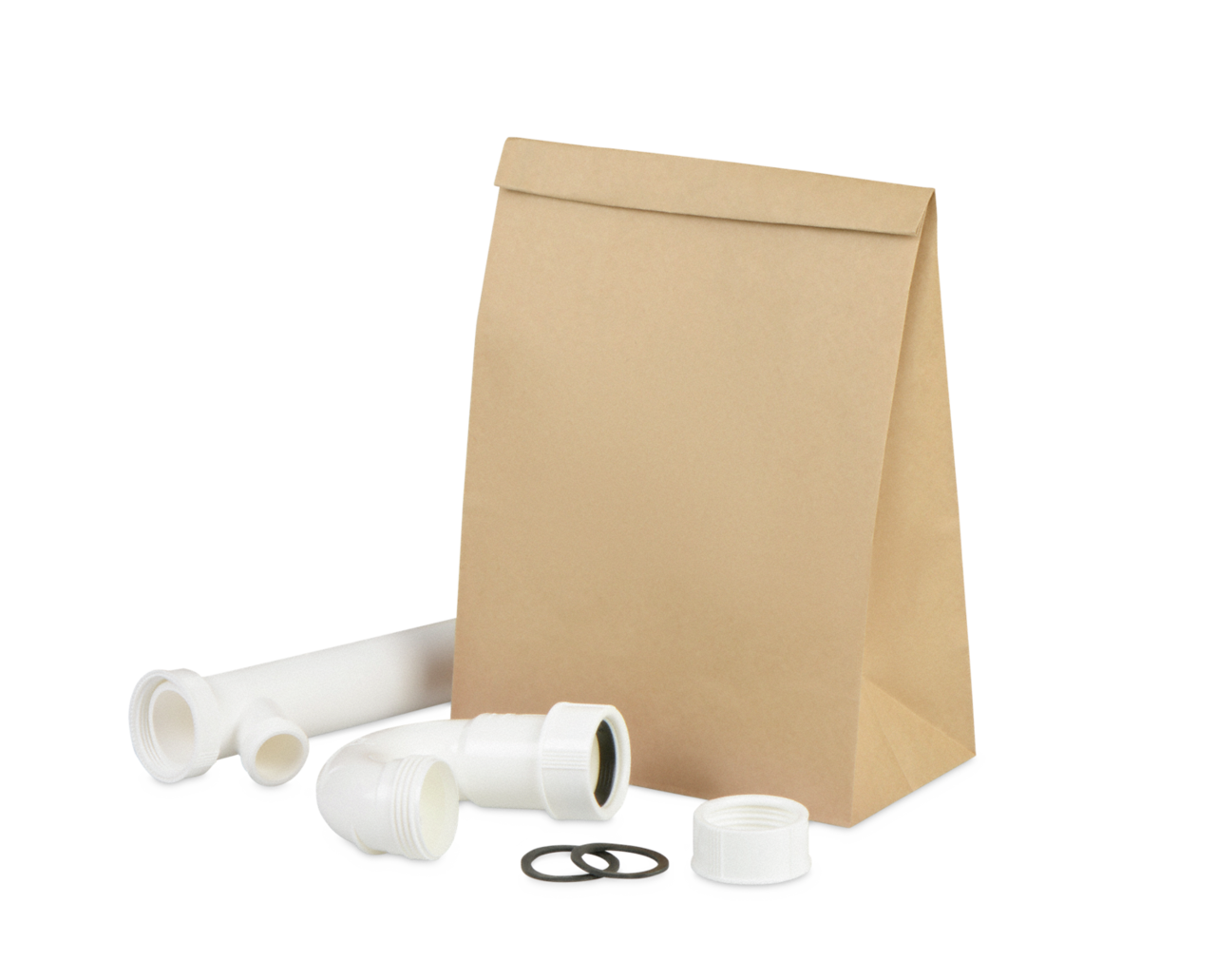 Lunchbag aus Kraftpapier