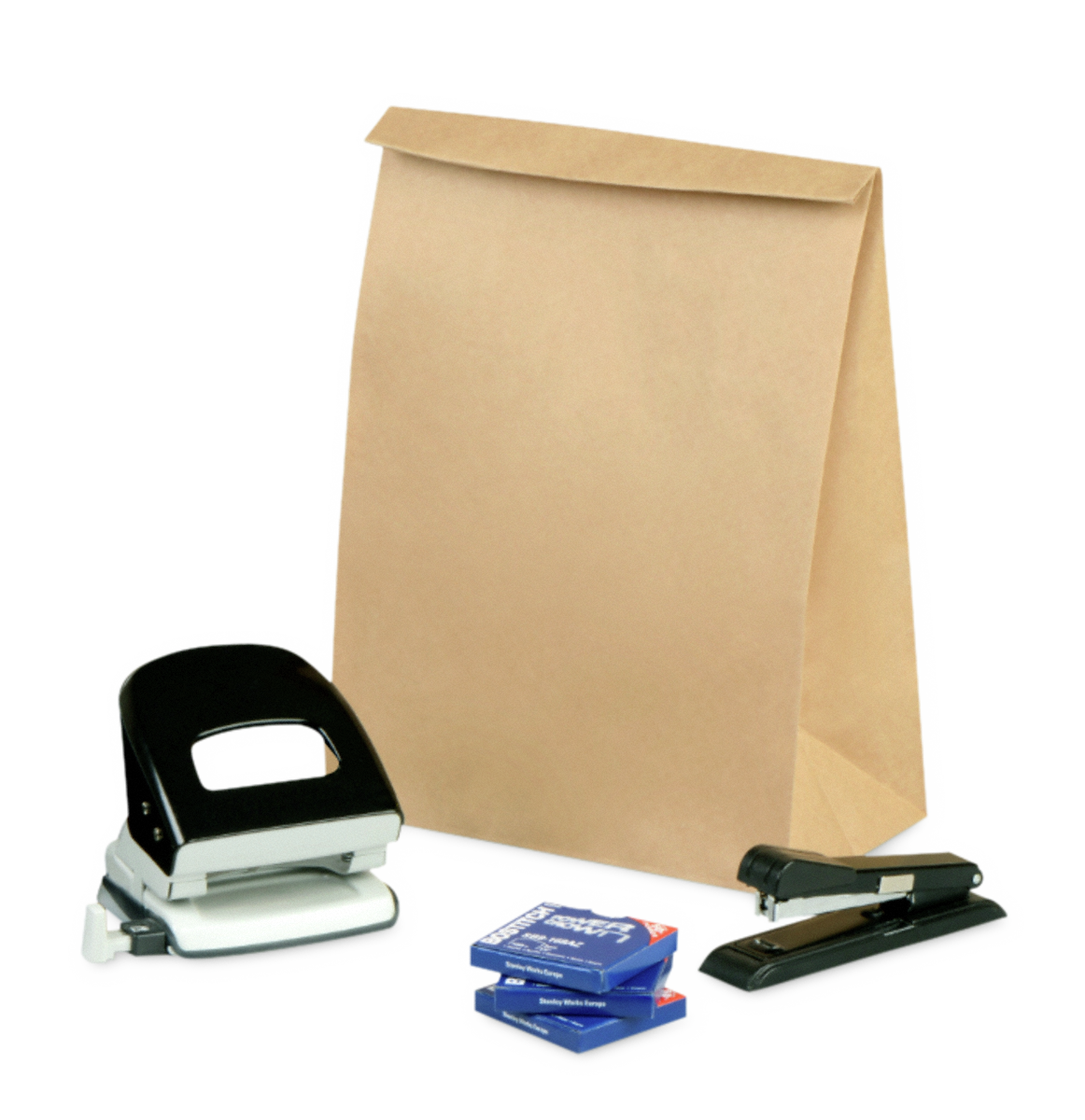 Lunchbag aus Kraftpapier