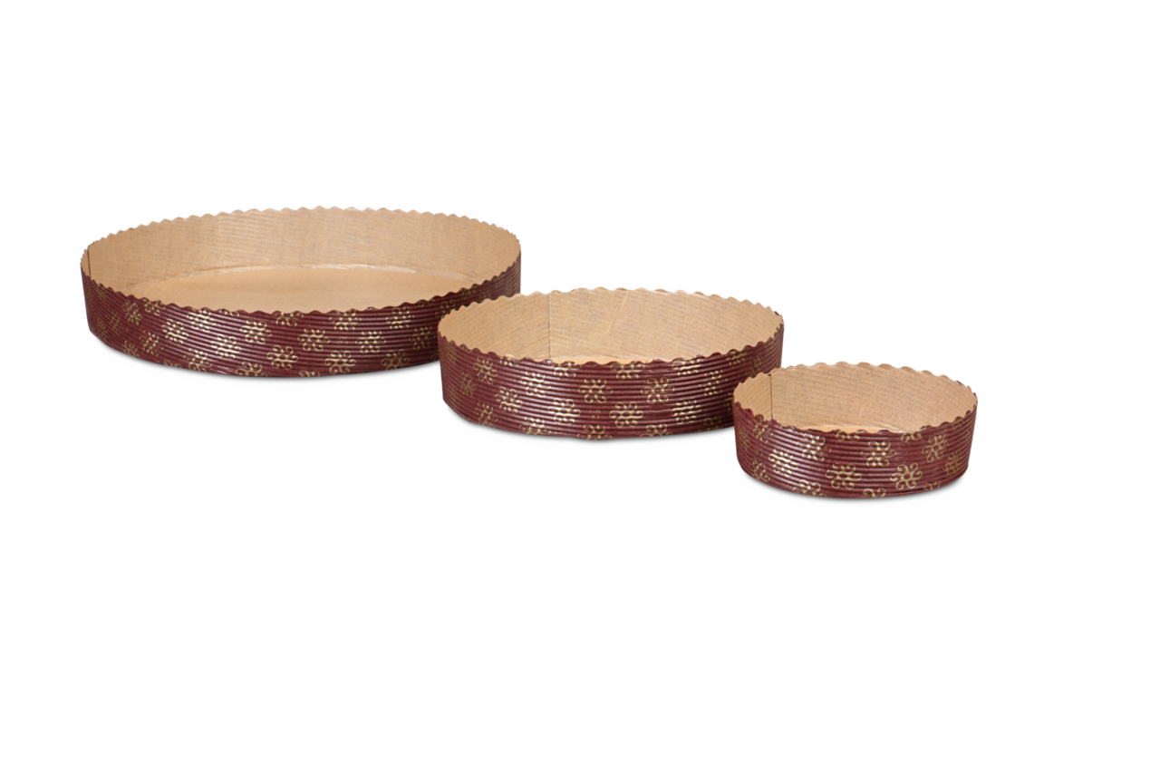 Kuchen-Backform rund mit Dekor