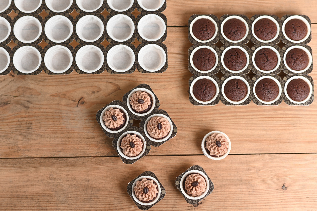 Muffin-Tray mit 24 Cups