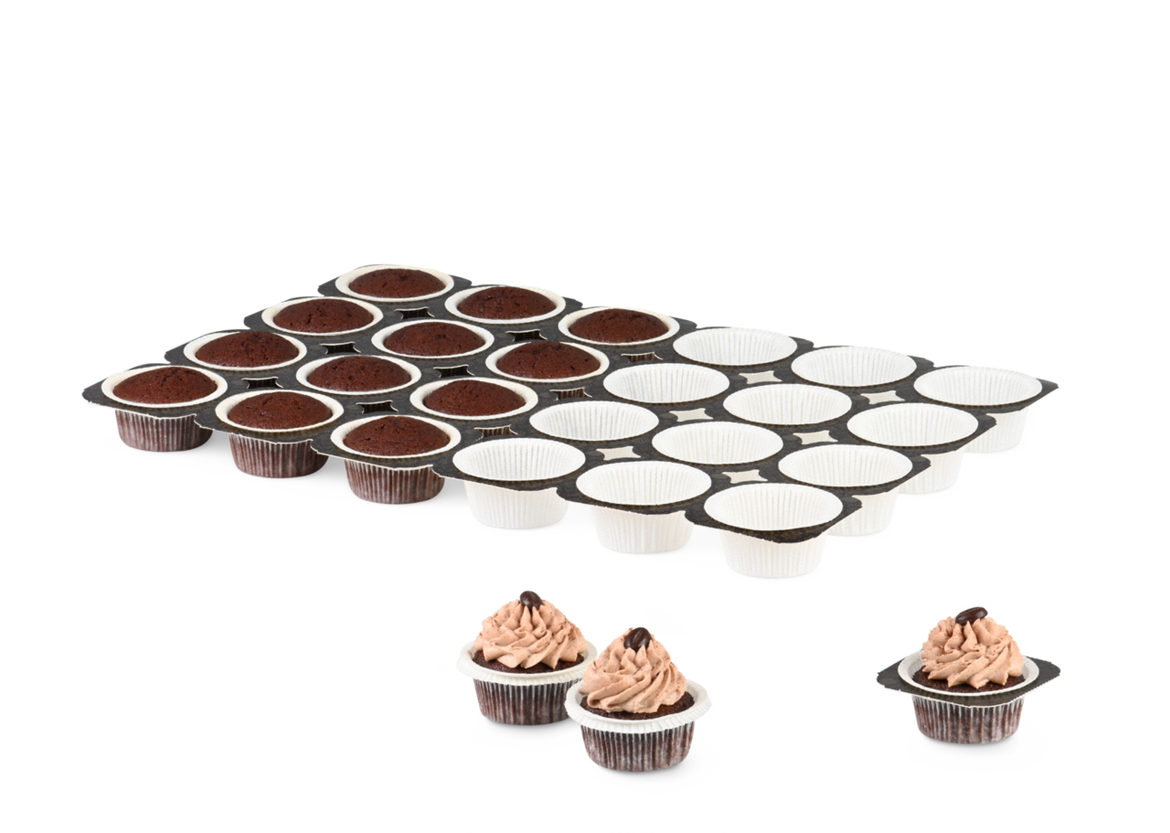 Muffin-Tray mit 24 Cups