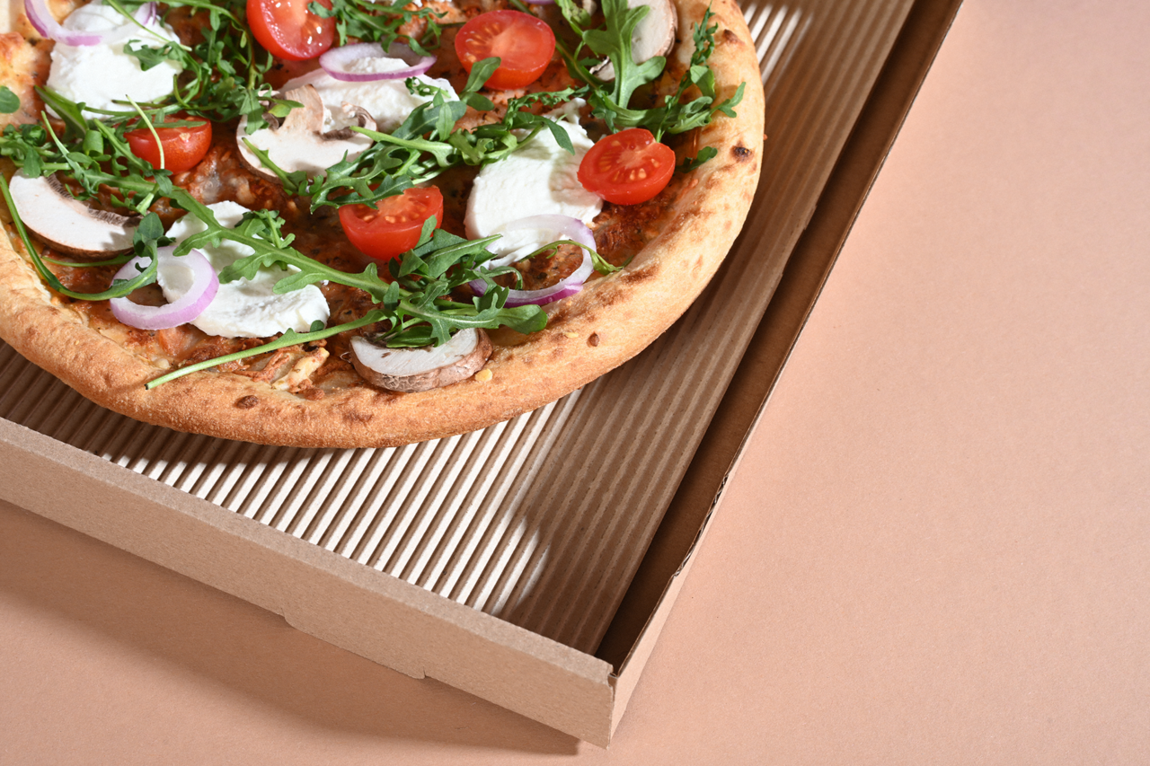 Pizza Pad Wellkarton-Einlage
