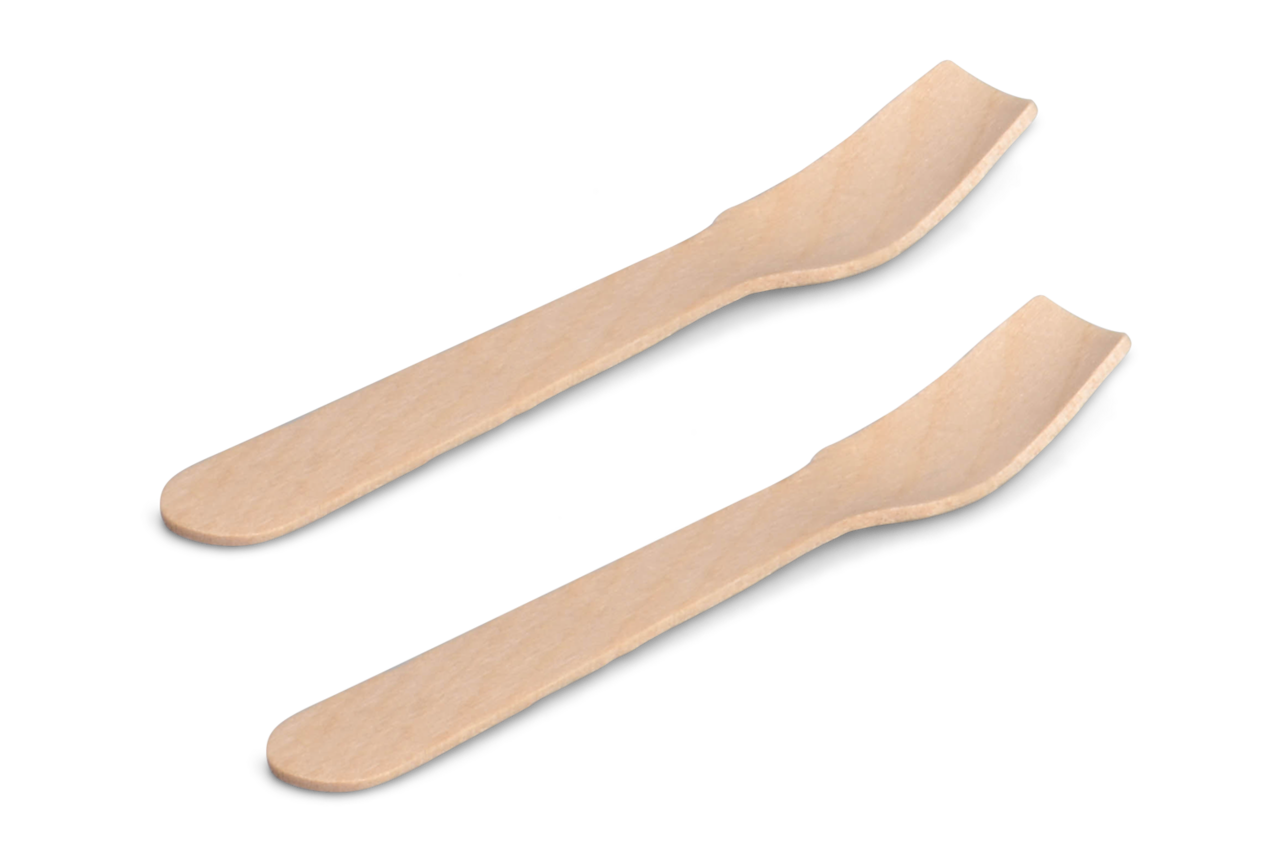 Glacelöffel aus Holz