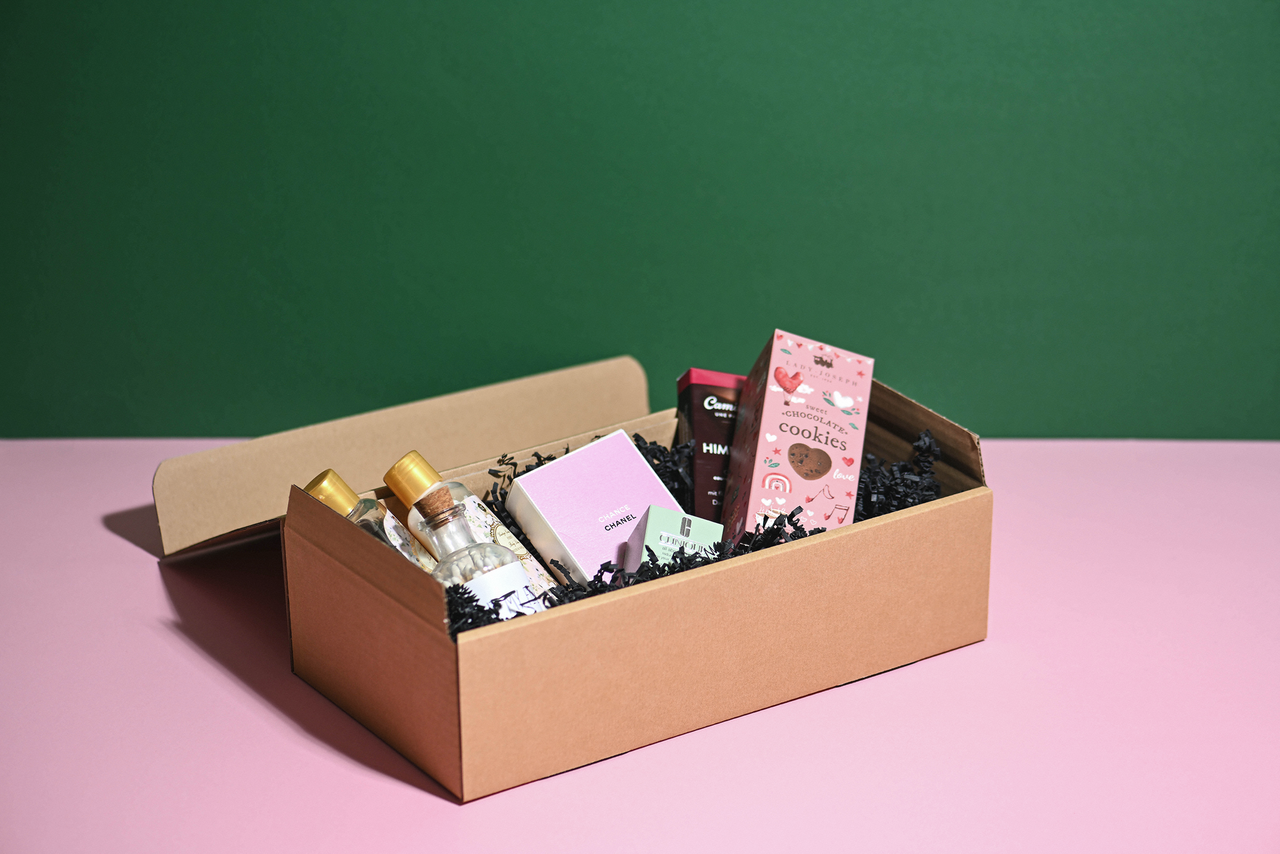 ohne Einlage auch ideal als Geschenkverpackung einsetzbar