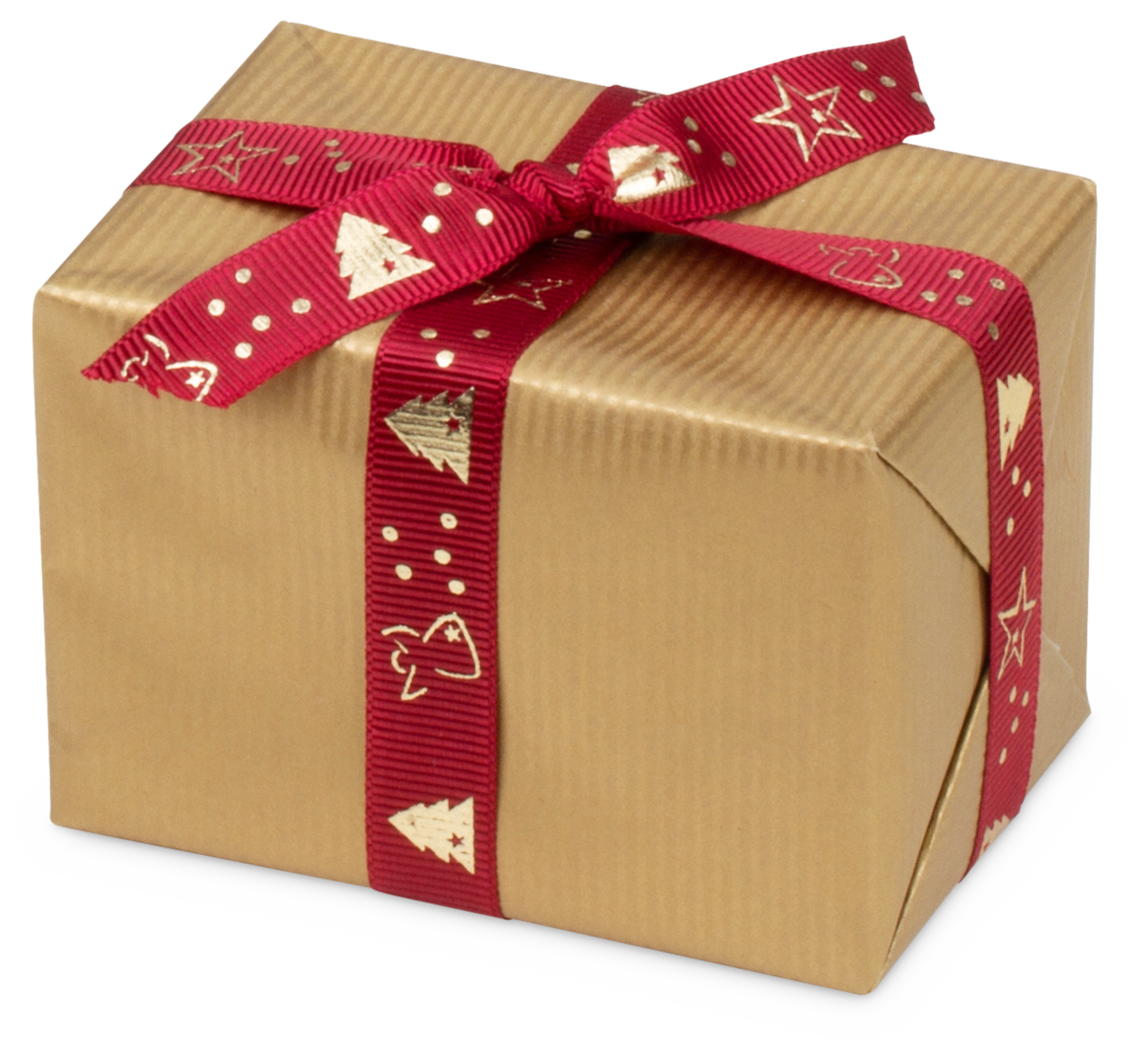ideal auch als Umkarton, um unförmige Inhalte mit Geschenkpapier zu verpacken