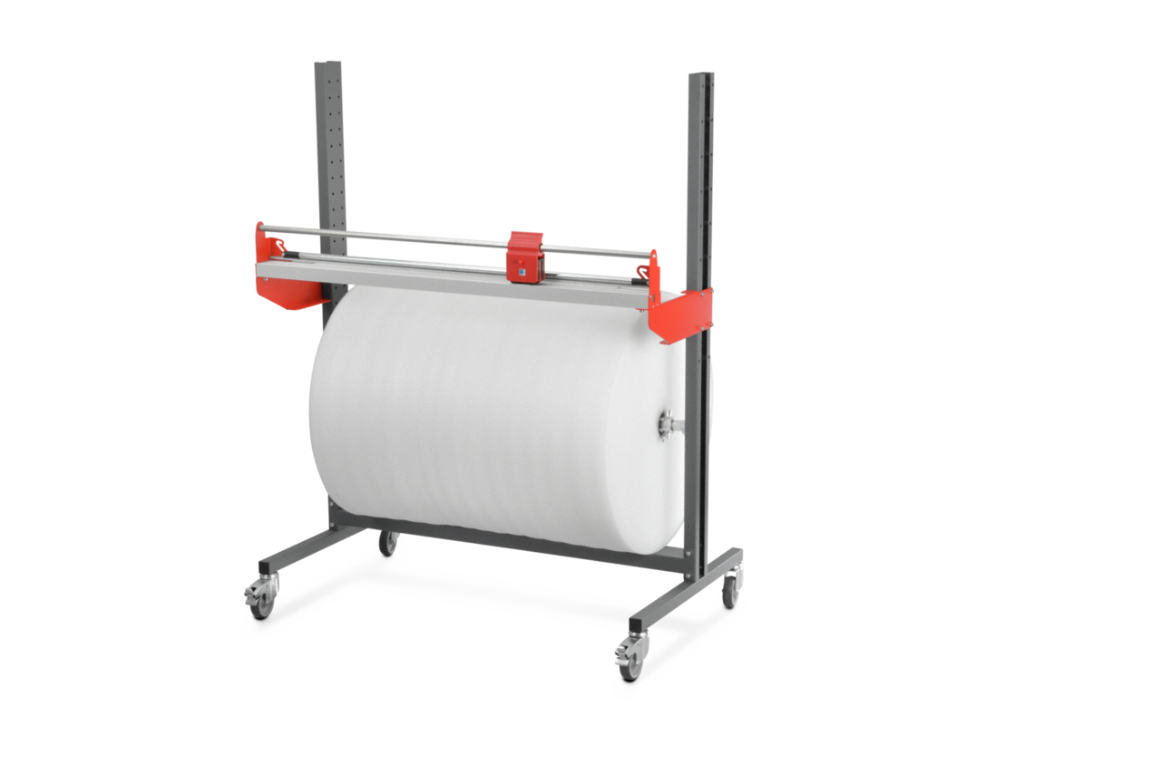 Bestückung mit 1 Rolle - max. möglicher Ø 100 cm