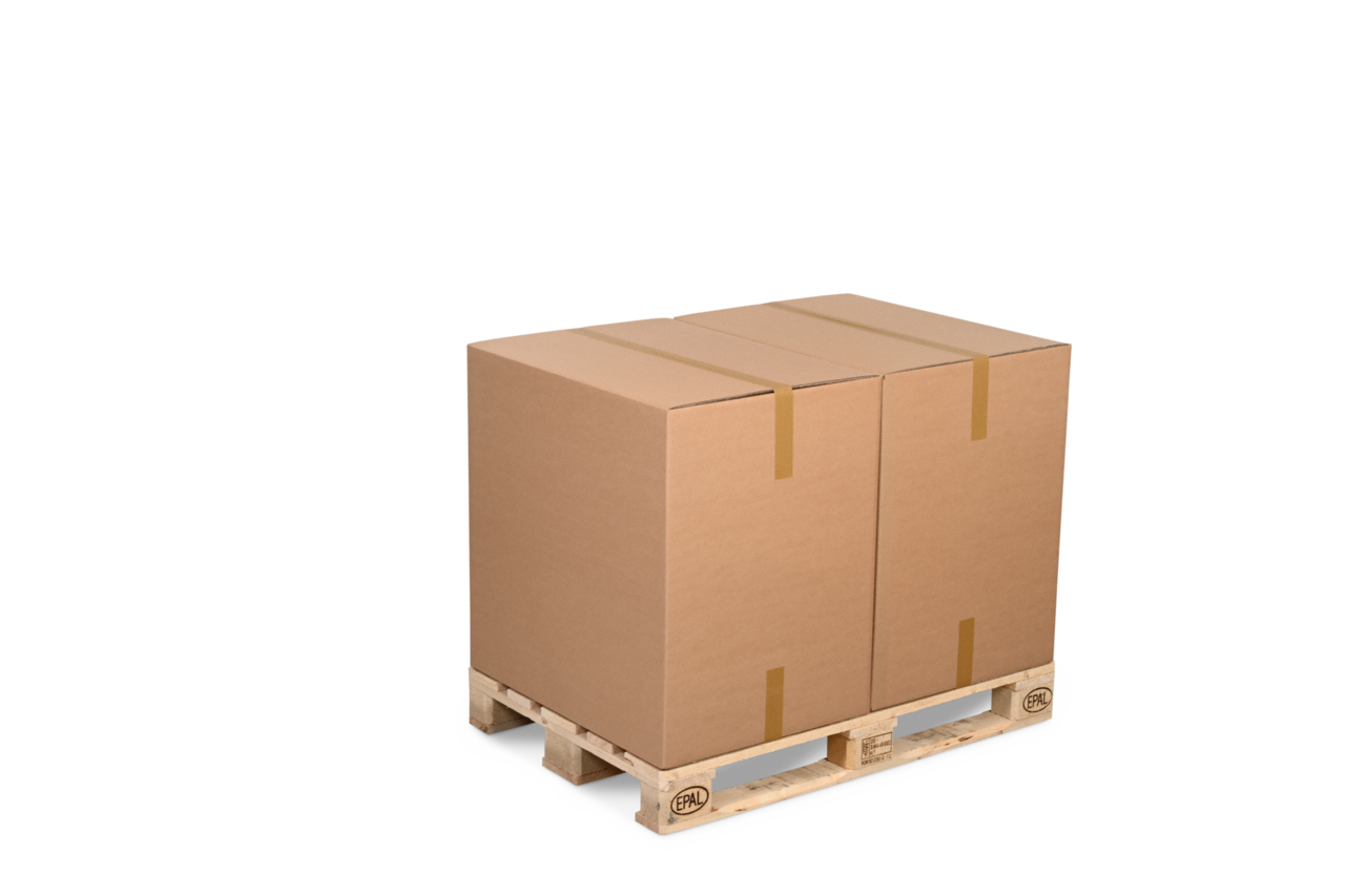 Paletten-Karton 800 x 600 mm – 1/2 Europaletten-Format  