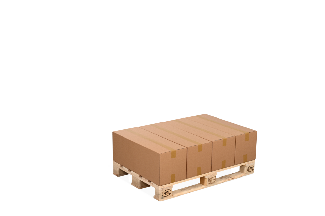 Paletten-Karton 800 x 300 mm – 1/4 Europaletten-Format  