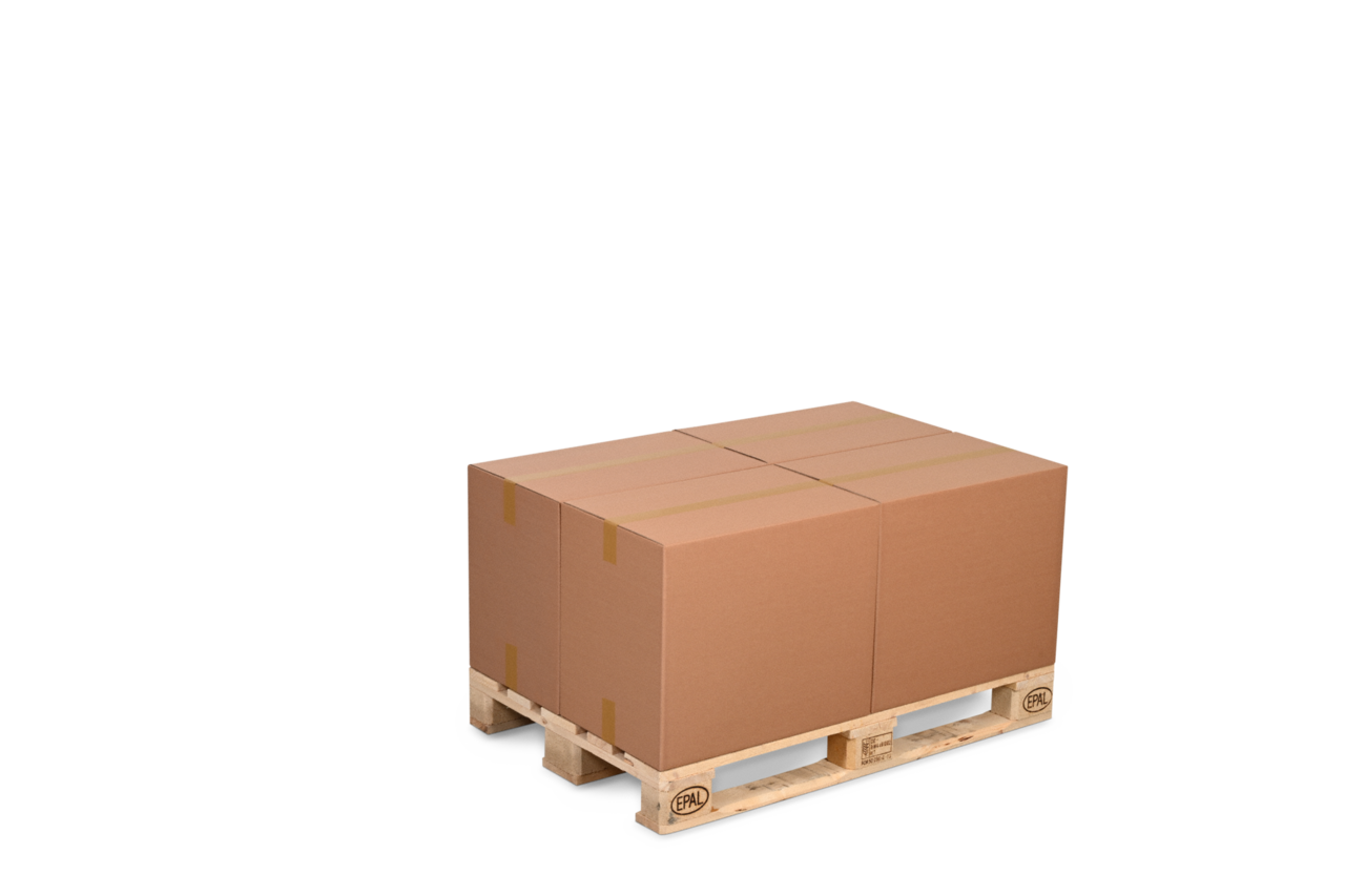 Paletten-Karton 600 x 400 mm – 1/4 Europaletten-Format  