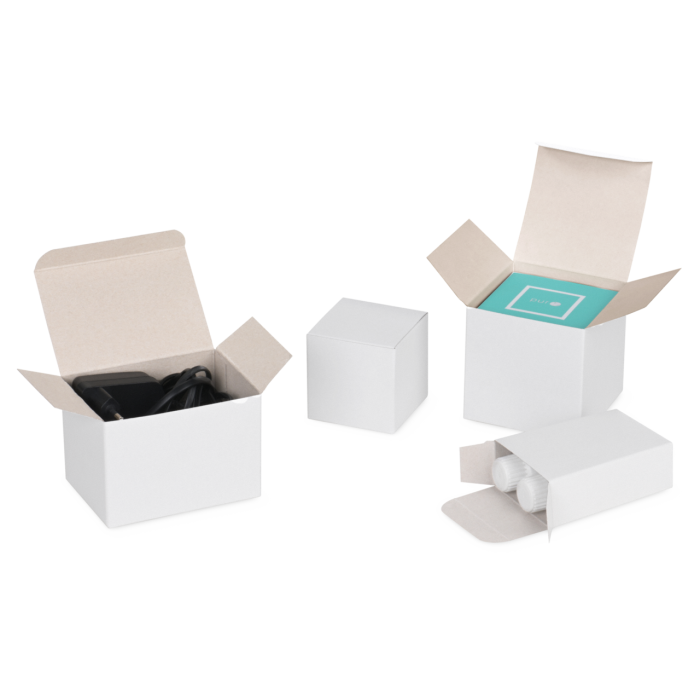 Karton-Box weiss mit Blitzboden online kaufen | packVerde