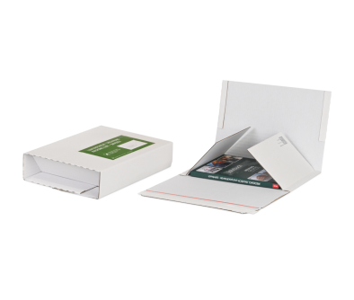 Kreuzverpackung / Buchverpackung MECAWELL® STRONG weiss