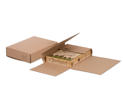 Kreuzverpackung einteilig, höhenvariabel