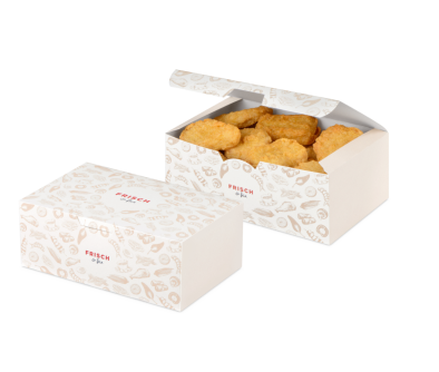 Snack-Faltbox «FRISCH & fein»