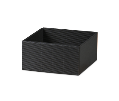 Boden zu Geschenkschachtel 200&times;200&times;100 mm, schwarz