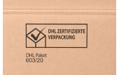 Flaschenkarton für 0,33 bis 0,50 Liter, DHL zertifiziert