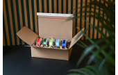 Versandkarton für SmallPac-Sendungen mit Selbstklebeverschluss
