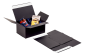Versandkarton schwarz mit SK-Verschluss FULL BLACK