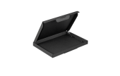 Klappschachtel schwarz mit Steckverschluss FULL BLACK