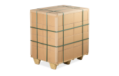 Palettenzwischenlage aus Wellkarton 