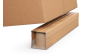 Kufen einfach unter ihr Packgut kleben – fertig ist ihr Versandgut.