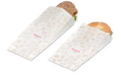 Papierfaltenbeutel «FRISCH & fein» Take-away