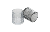 Tumbler Tritan Glas TRIVEO, bruchsicher mit Eichstrich