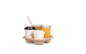 Tragehilfe für 4 Becher 