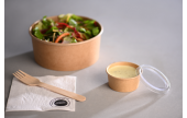 TIPP: Kombinieren Sie die Dressingbecher mit unseren Salat-/Menüschalen