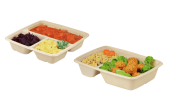 Menüschale aus Bagasse